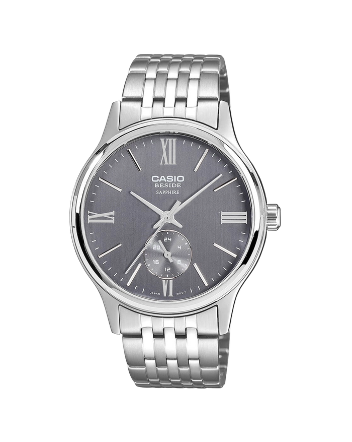 Casio Analog Grey Dial Men's Watch, BMS-100D-8AVDF-A2537
