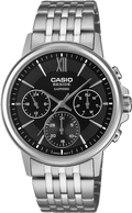 Casio Chronograph Black Dial Men's Watch, BMS-300D-1AVDF-A2540