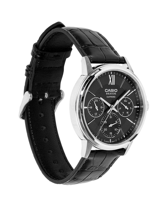 Casio Chronograph Black Dial Men's Watch, BMS-300L-1AVDF-A2544
