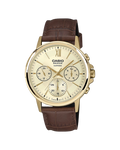 Casio Chronograph Gold Dial Men's Watch, BMS-300GL-5AVDF-A2543