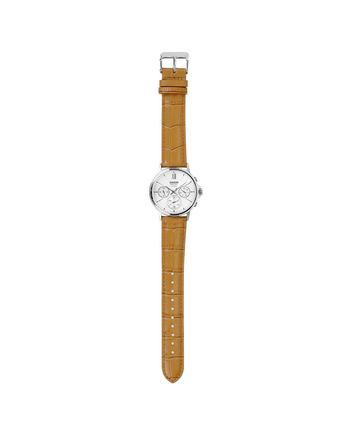 Casio Chronograph White Dial Men's Watch, BMS-300L-5AVDF-A2545