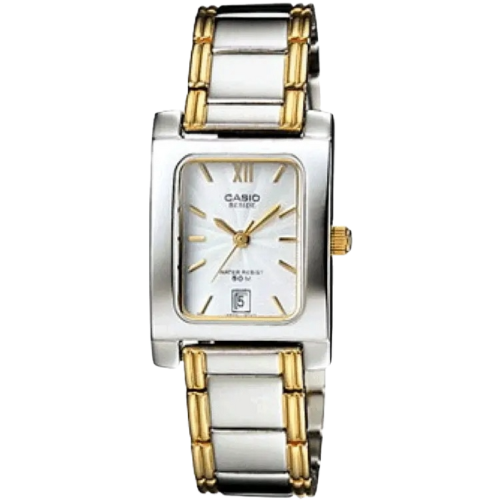 Casio Enticer Analog Women's Watch, BEL-100SG-7AVDF-SH46