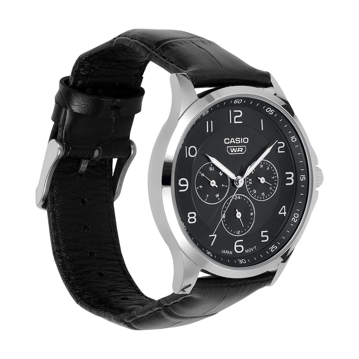 Casio Enticer Black Analog Men's Watch, MTP-SN2KL-1A-A2454