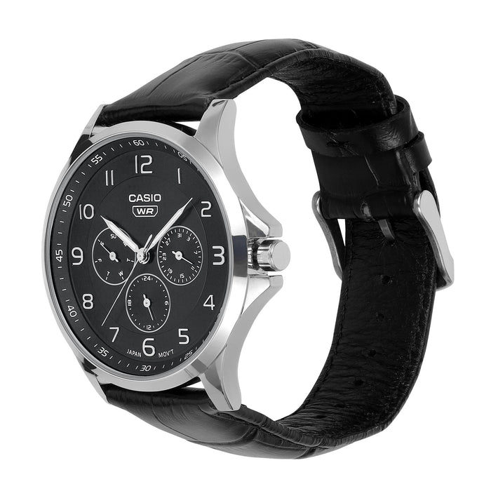 Casio Enticer Black Analog Men's Watch, MTP-SN2KL-1A-A2454