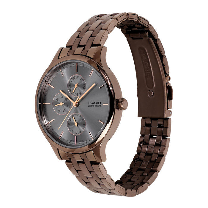 Casio Enticer Multifunction Analog Women's Watch, LTP-SN7YRB-8A-A2499