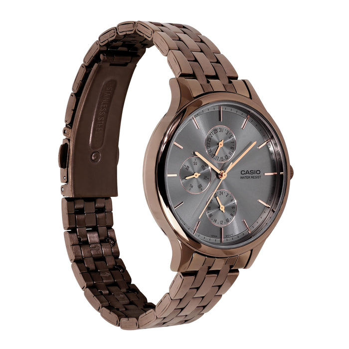 Casio Enticer Multifunction Analog Women's Watch, LTP-SN7YRB-8A-A2499