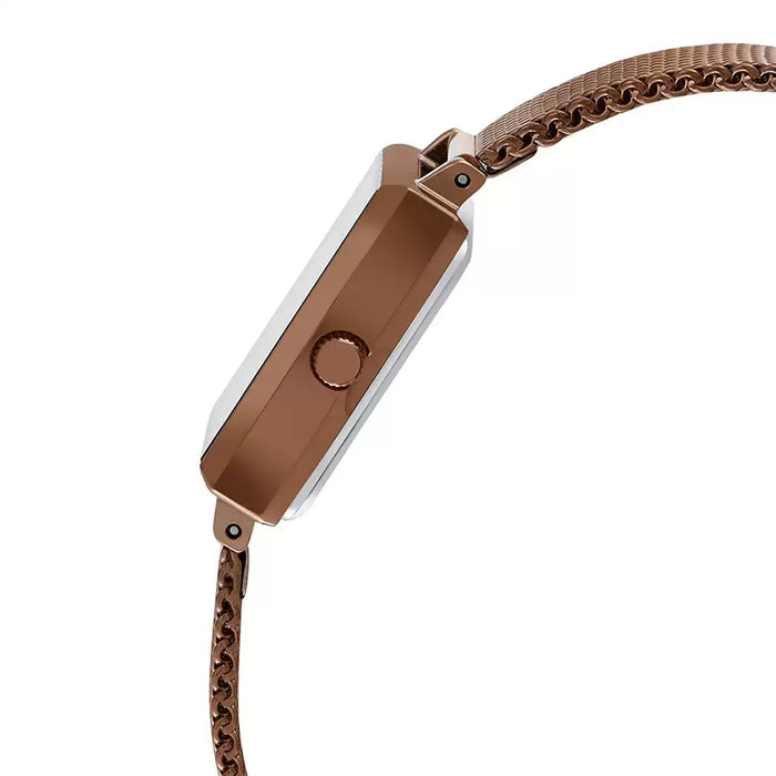 Casio Enticer Rose Gold Analog Women's Watch, LTP-E155MR-9BDF-A1548