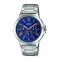 Casio Enticer Silver Multi-Dial Stainless Steel Band, MTP-V300HD-2AUIF-A1894