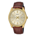Casio Enticer Water Resistance Men's Watch Mineral Glass, MTP-1302PGL-9AVEF-A2396
