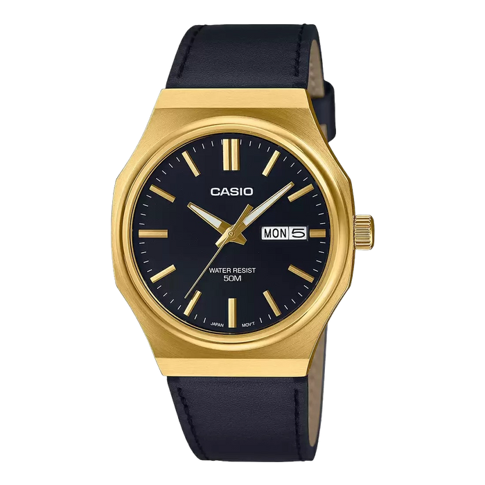 Casio Enticer Water Resistance Men's Watch Mineral Glass, MTP-E735GL-1AVDF-A2420