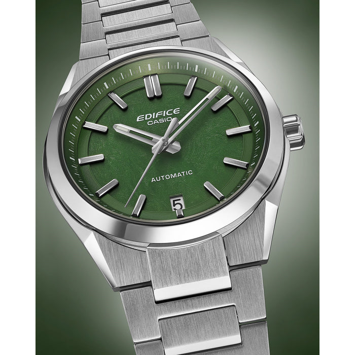 Casio Forged Carbon Automatic Men's Watch | Premium Luxury Timepiece EFK-100D-3ADR-ED671