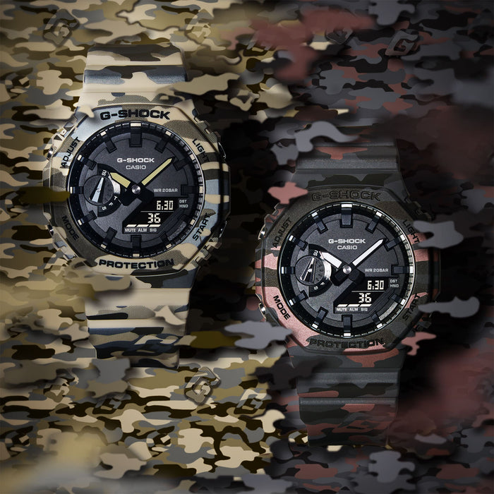 Casio G-Shock Analog-Digital Men's Watch, GA-2100CM-8ADR-G1794