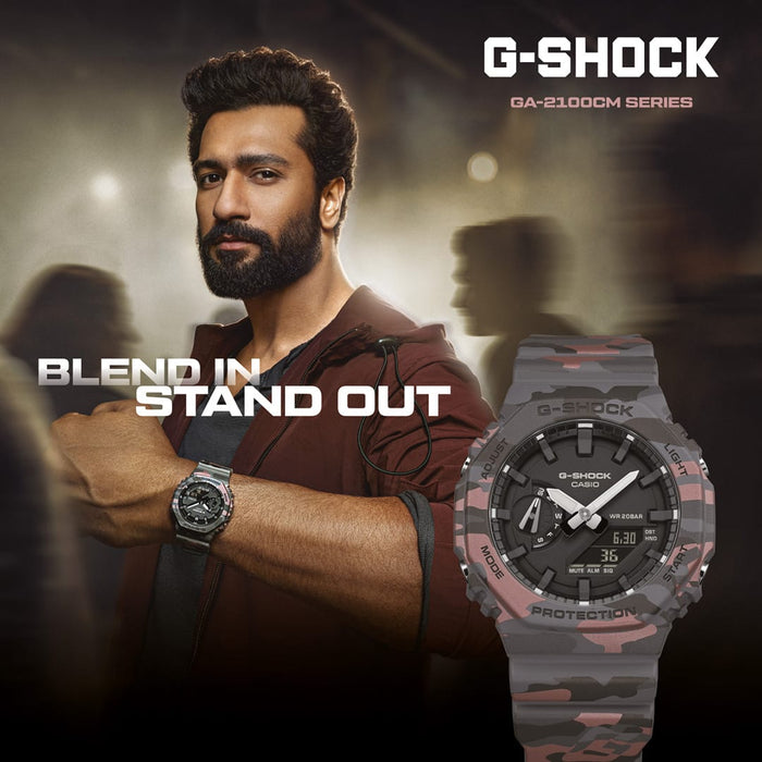 Casio G-Shock Analog-Digital Men's Watch, GA-2100CM-8ADR-G1794