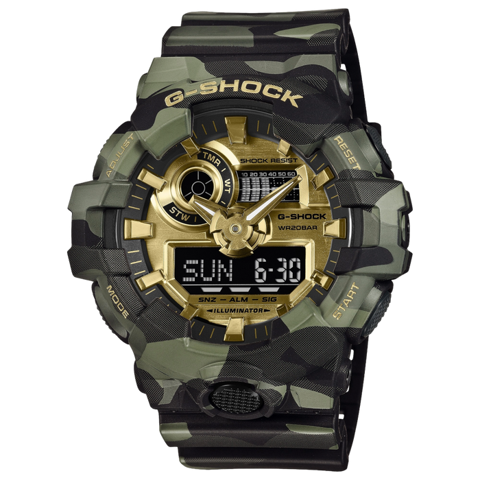 Casio G-Shock Analog-Digital Men's Watch, GA-700CMG-3ADR-G1806