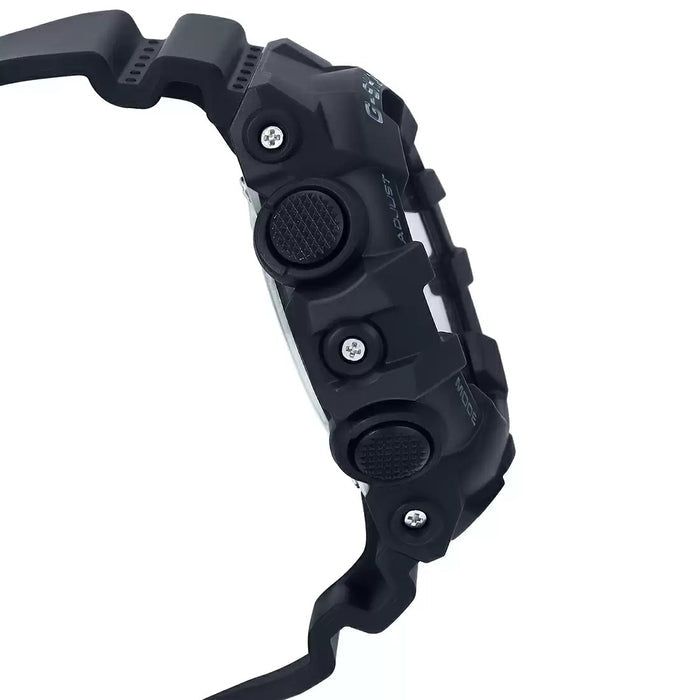 Casio G-Shock Black Analog-Digital 1/100-second stopwatch, GA-710B-1A2DR-G872