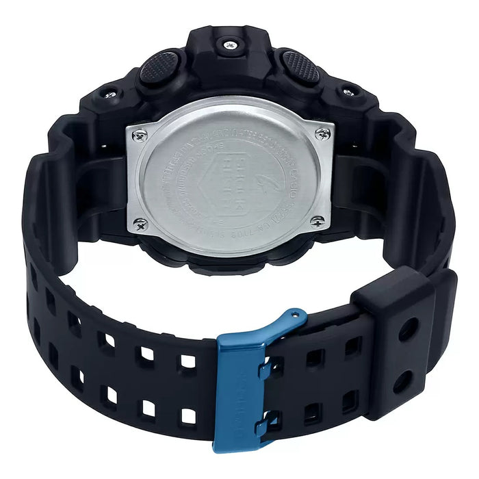 Casio G-Shock Black Analog-Digital 1/100-second stopwatch, GA-710B-1A2DR-G872