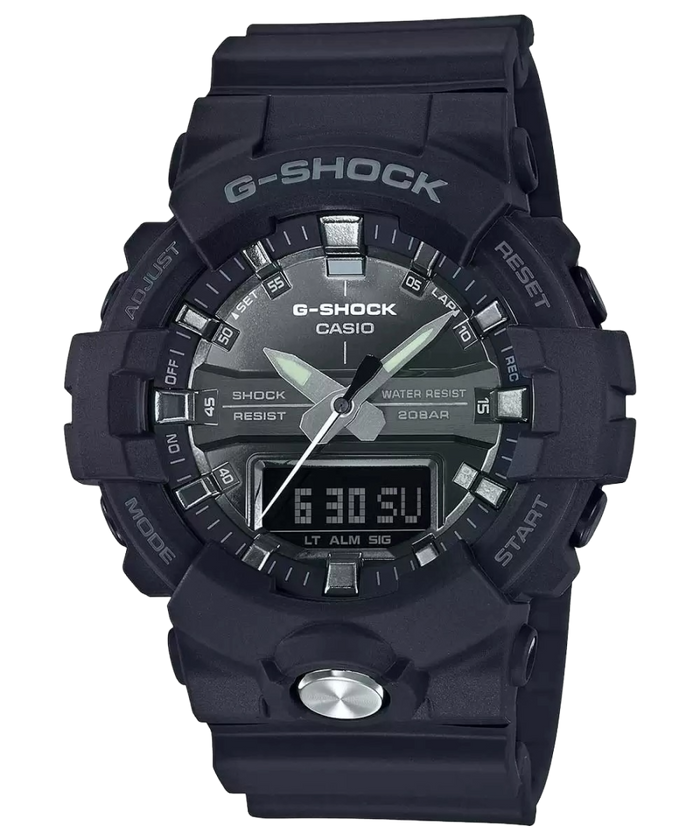Casio G-Shock Black Analog-Digital Double LED Light, GA-810MMA-1ADR-G873