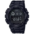 Casio G-Shock Black Digital 1/100-second stopwatch, GD-120BT-1DR-G811