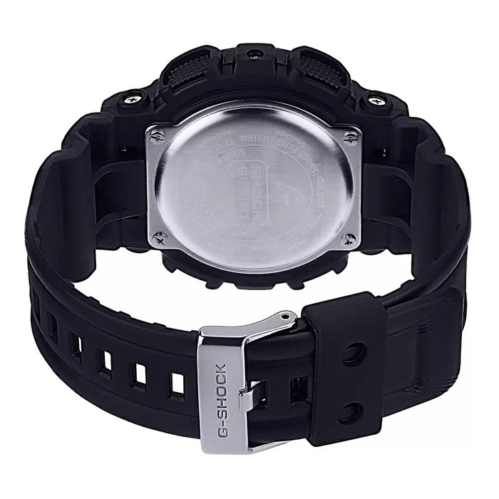 Casio G-Shock Black Digital 1/100-second stopwatch, GD-120BT-1DR-G811