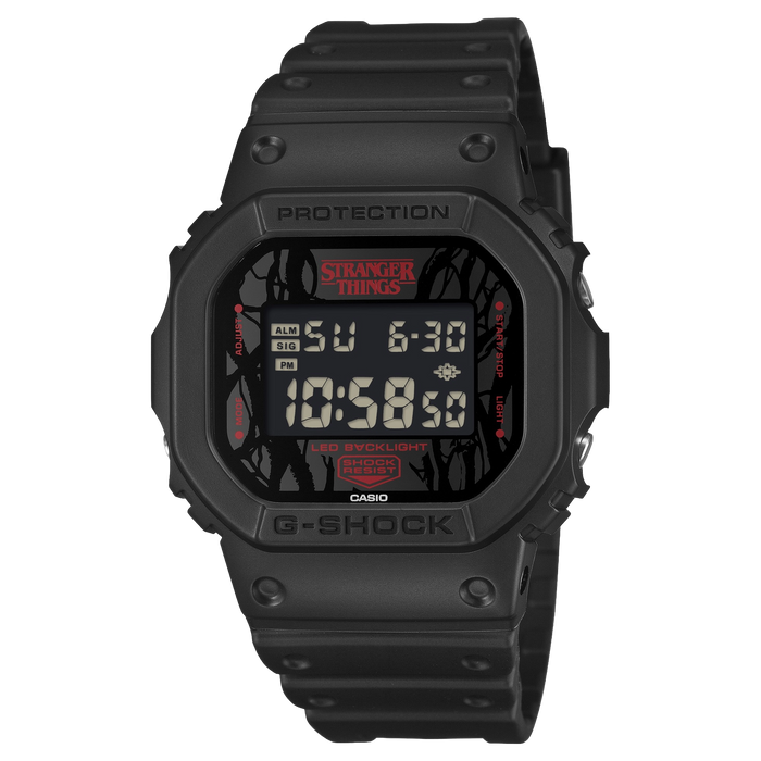 Casio G-Shock Digital Stranger Things Edition Men's Watch, DW-5600STT-1JR-G1747