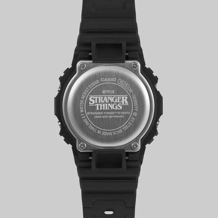 Casio G-Shock Digital Stranger Things Edition Men's Watch, DW-5600STT-1JR-G1747