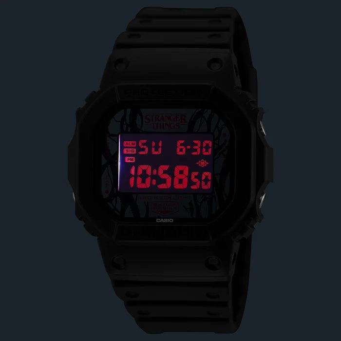 Casio G-Shock Digital Stranger Things Edition Men's Watch, DW-5600STT-1JR-G1747