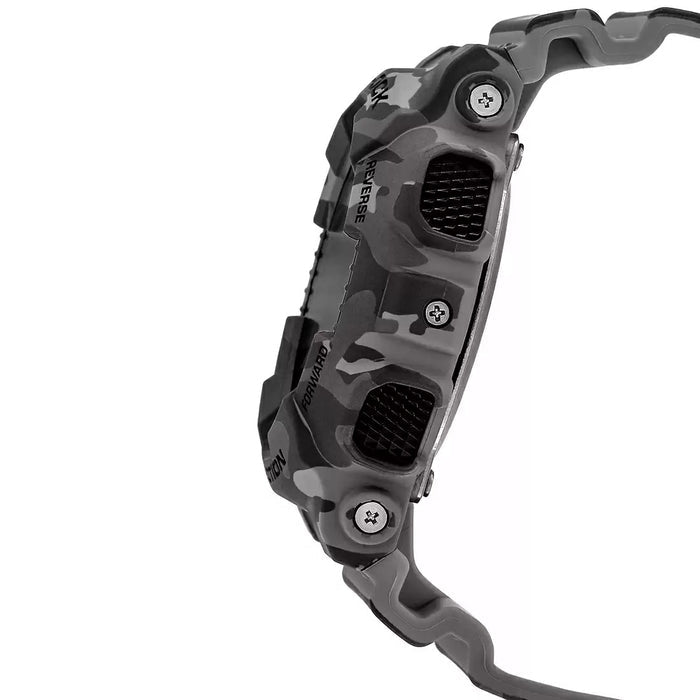 Casio G-Shock Grey Digital 1/100-second stopwatch, GD-120CM-8DR-G514