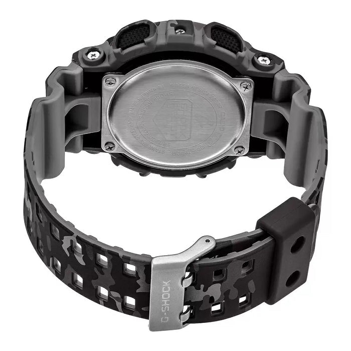 Casio G-Shock Grey Digital 1/100-second stopwatch, GD-120CM-8DR-G514