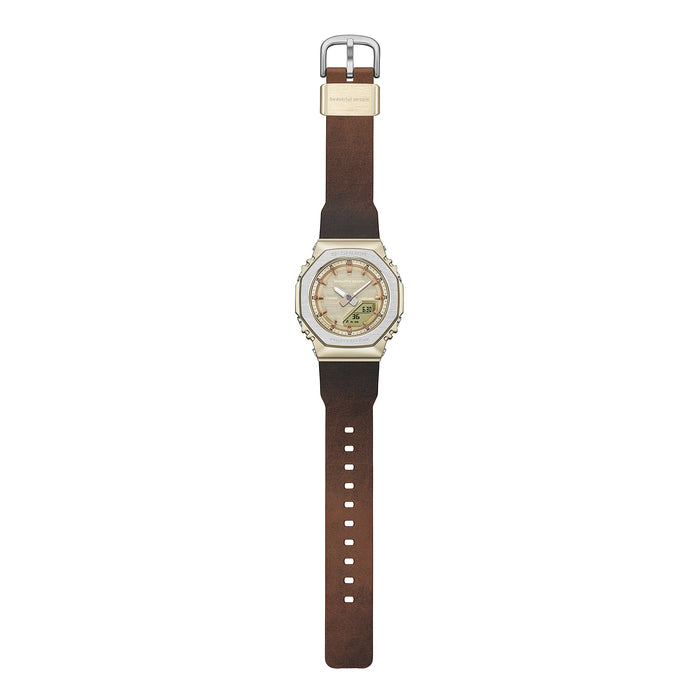 Casio G-Shock x Beautiful People Limited Edition Analog-Digital Women's Watch, GM-S2110BP-5ADR-G1783