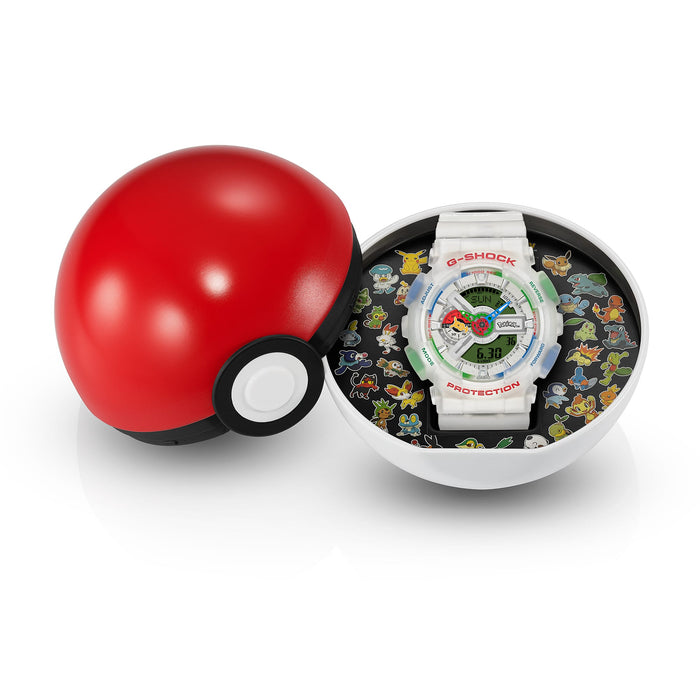 Casio G-Shock x PokÃ©mon Limited Edition Analog-Digital Men's Watch, GA-110PKM-7ADR-G1812