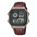 Casio Royale Youth Digital Men's Watch, AE-1200WHL-5AVDF-D383