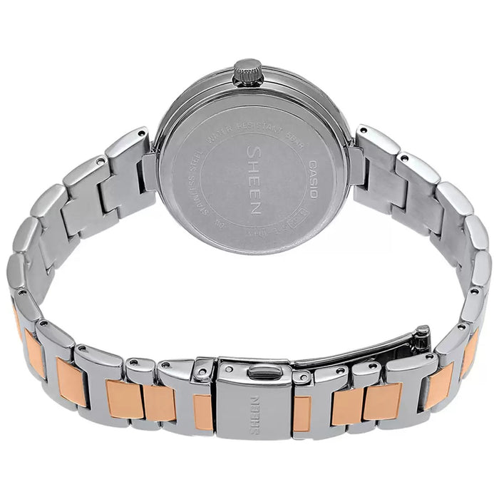 Casio Sheen Two-Tone Multi-Dial Stainless Steel Band, SHE-3043SG-7AUDR-SX161