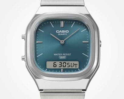 Casio Vintage Analog-Digital Stainless Steel, AQ-240E-3ADF-D419