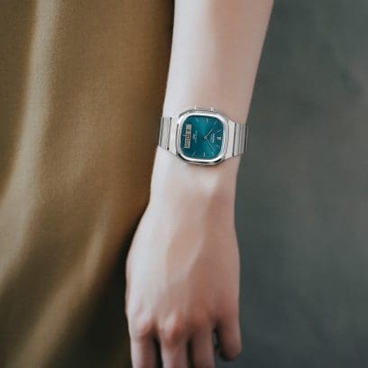 Casio Vintage Analog-Digital Stainless Steel, AQ-240E-3ADF-D419