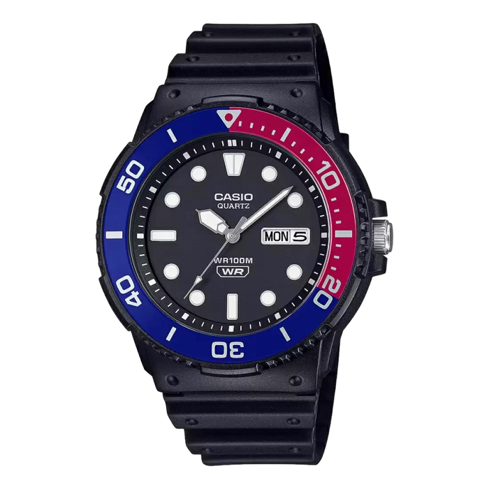 Casio Youth Analog Black-Blue, MRW-230H-1E2VDF-A2403