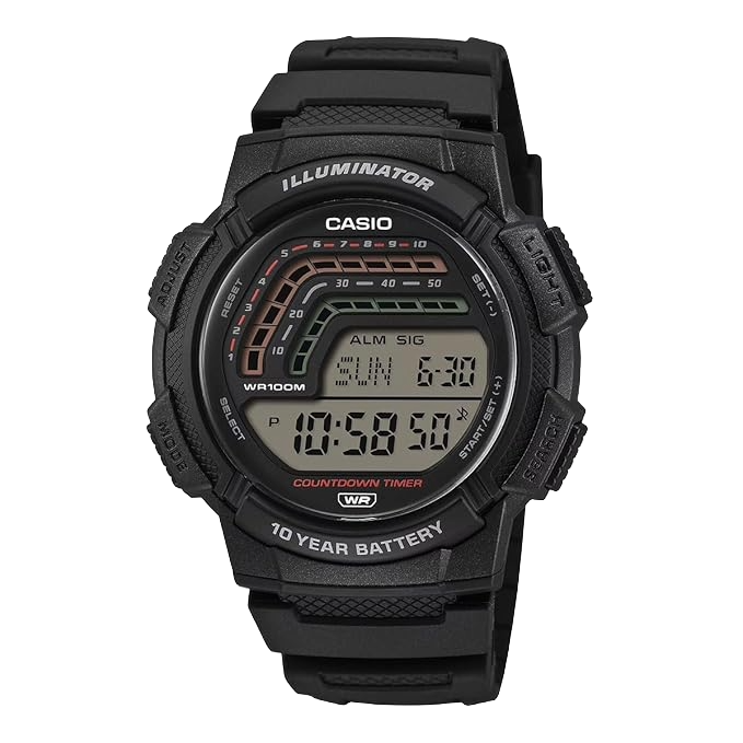 Casio Youth Digital Men's Watch, WS-1800-3AVDF-A2534