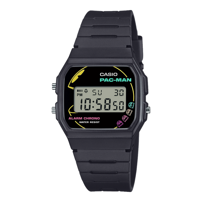 Casio Youth Digital PAC-MAN Edition Men's Watch, F-91WPC-1ADR-D384