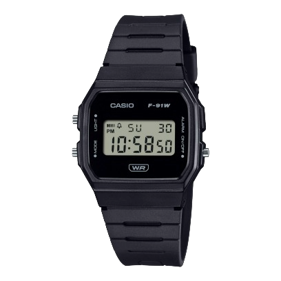 Casio Youth Digital Unisex Watch, F-91WB-1ADF-D370