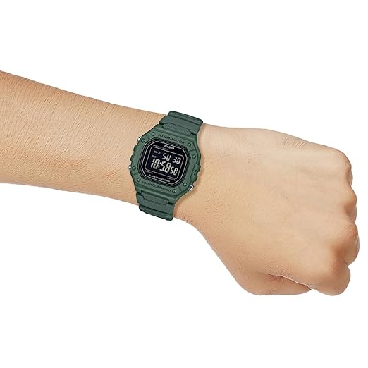 Casio Youth Grey Digital Alarm, W-218H-3BVDF-D394