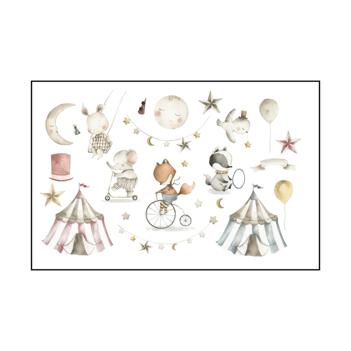 Circus Decal Pack