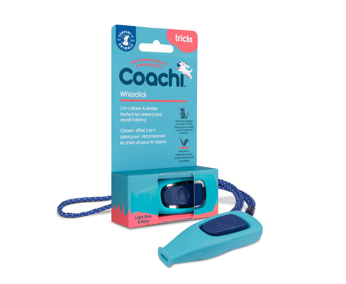 Coachi | Whistle & Clicker Combined Dog Training Tool | WhizzClick