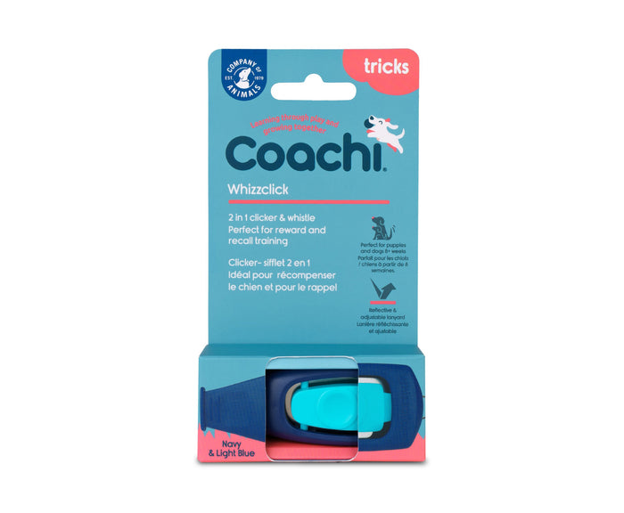 Coachi | Whistle & Clicker Combined Dog Training Tool | WhizzClick
