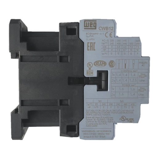 WEG CWB12-11-30C13 contactor
