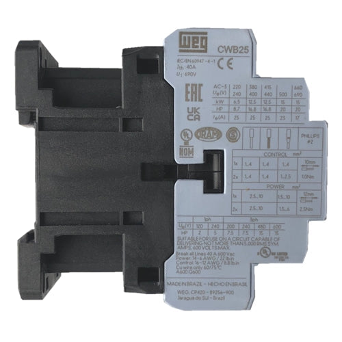 WEG CWB25-11-30C03 contactor
