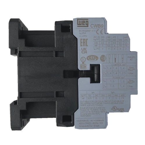 WEG CWB9-11-30C12 contactor
