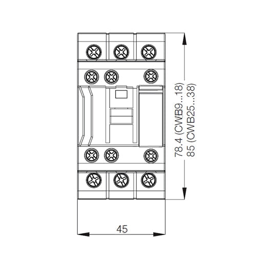 WEG CWB9-11-30C13 contactor