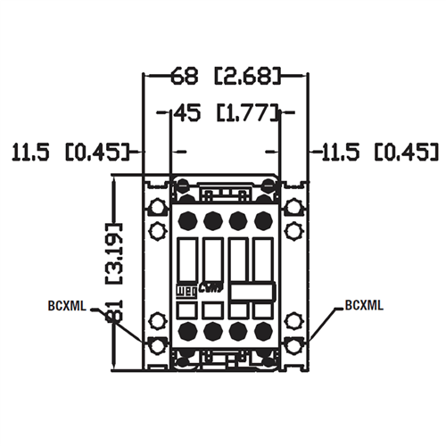 WEG CWM18-11-30V18 contactor