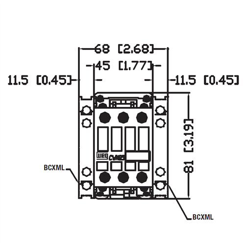 WEG CWM25-11-30V10 contactor
