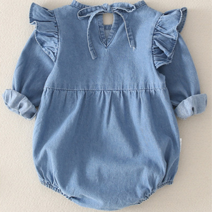 Baby denim jumpsuit