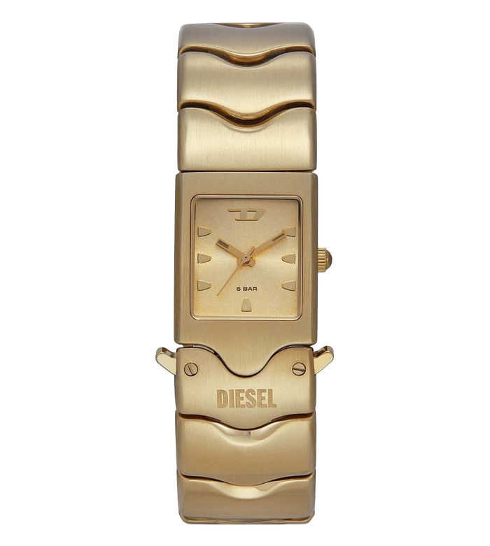 Diesel Quartz Gold Dial Analog Stainless Steel Men's Watch, DZ2223